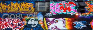 3D Graffiti Monster Horror Abstract Art Wall Murals Wallpaper Decals Print Decor IDCWP-TY-000282